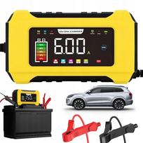 Automatinis akumuliatoriaus įkroviklis 15A, LCD, 12V/24V