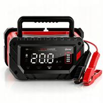 Akumuliatoriaus įkroviklis 20A su LCD, tinkamas EFB, Gel, AGM, 12V/24V