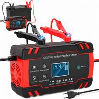 Automatinis automobilio akumuliatoriaus įkroviklis 12V/24V 8A