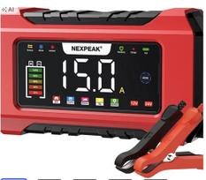Akumuliatorių įkroviklis NEXPEAK NC215, 12V 15A / 24V 8A, LiFePO4, AGM