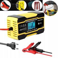 Automobilinis 12V/24V lygintuvas su akumuliatoriaus atstatymo funkcija