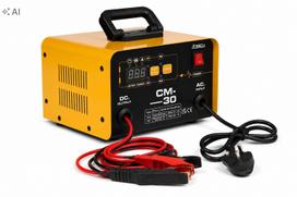 Automatinis akumuliatoriaus įkroviklis ANESTY 12V/24V 12A, LCD, AGM/GEL
