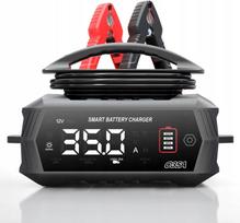 Automatinis akumuliatoriaus įkroviklis su 12V/24V akumuliatorių atstatymo funkcija