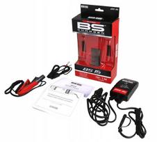 Motociklo akumuliatoriaus įkroviklis BS15, 12V, 1,5A, tinka STD/AGM/GEL, iki 30Ah