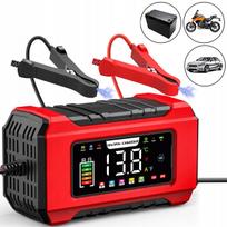 Automobilinis akumuliatoriaus įkroviklis 24/12V, 15A, išmanus