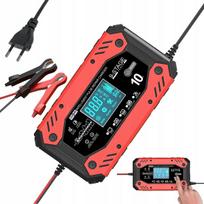 Automatinis 12V/24V 10A akumuliatorių įkroviklis su atkūrimo funkcija