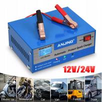 Automobilinis lygintuvas 12V/24V 130W akumuliatoriams