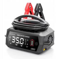Automatinis akumuliatoriaus įkroviklis su 12V/24V akumuliatorių atstatymo funkcija