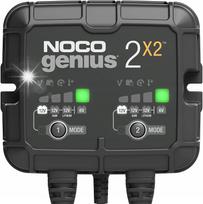 Akumuliatorių įkroviklis NOCO GENIUS 2X2, 6V/12V, 2x2A