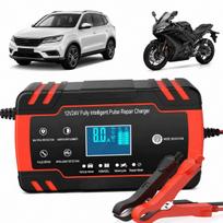 Automatinis automobilio akumuliatoriaus įkroviklis 12V/24V 8A, su remonto funkcija
