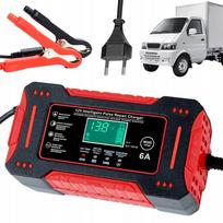 Automatinis automobilio akumuliatoriaus įkroviklis su remonto funkcija, 12V 6A