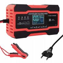 Akumuliatorių kroviklis LCD, 10A, 12V/24V, su taisymo funkcija