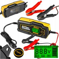 Automobilinis mikroprocesorinis akumuliatoriaus įkroviklis 6V/12V