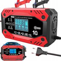 Automatinis automobilio akumuliatoriaus įkroviklis 12V/24V su atstatymo funkcija