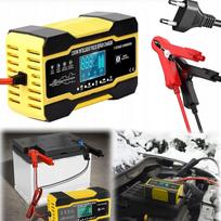 Automatinis išmanus akumuliatoriaus įkroviklis su LCD, 12V