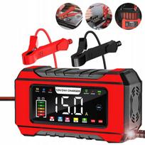 Automatinis akumuliatoriaus įkroviklis su 12V/24V akumuliatorių atstatymo funkcija