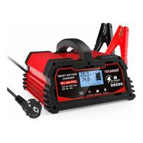 Automobilinis įkroviklis su LCD ekranu, 12V/24V, 10A/20A, Smart Automatic