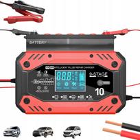 Automatinis automobilio akumuliatoriaus įkroviklis 12V/24V su atstatymo funkcija