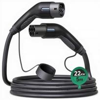Elektromobilio įkrovimo laidas Type 2, 3 fazių, 32A, 5 m, IP54