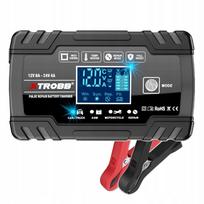 Automatinis 12V/24V automobilių akumuliatoriaus įkroviklis su atkūrimo funkcija