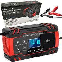 Automatinis automobilio akumuliatoriaus įkroviklis 12V/24V su atstatymo funkcija