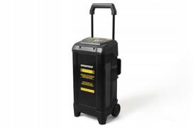 Akumuliatorių paleidimo ir įkrovimo vežimėlis PROTECO, 230 V, 12/24 V, 300 A