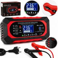 Automatinis 12V/24V 8A akumuliatoriaus įkroviklis su LCD ekranu ir 150Ah baterijos atnaujinimo funkcija