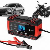 Akumuliatoriaus įkroviklis 12V 8A / 24V 4A, išmanus automobilių įkroviklis