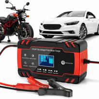 Automatinis automobilio akumuliatoriaus įkroviklis 12V/24V su atstatymo funkcija