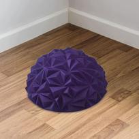Pusapvalus masažinis kamuolys, violetinis, pėdoms ir pilates treniruotėms