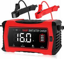 Akumuliatorių įkroviklis SMART RECTIFIER, 16A, LiFePO4, LCD, 12V/24V