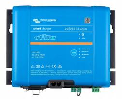 Akumuliatorių įkroviklis Victron Phoenix Smart IP43 24V 25A, 1+1, iki 2 akumuliatorių grupių