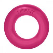 Pirštų treniruoklis LIFEFIT, rožinis guminis žiedas