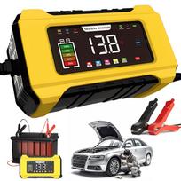 Akumuliatorių įkroviklis AGM, geliniams 12V akumuliatoriams su LCD, 15A