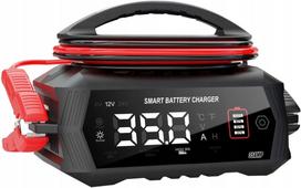 Automatinis akumuliatoriaus įkroviklis su 12V/24V akumuliatorių atstatymo funkcija