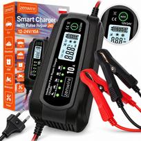 Automatinis 24V/12V akumuliatoriaus kroviklis su remonto funkcija