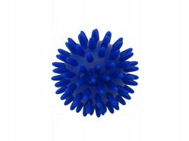 Masažo kamuoliukas su spygliais, mėlynas, 6 cm