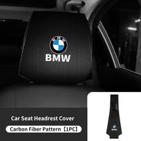 Odinė automobilio galvos atramos apsauga nuo nešvarumų Sėdynės apsauginis užvalkalas BMW E46 E90 E60 F10 E39 F30 E36 E87 E90 E30 E53 F31 E92