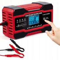 Automatinis 12V/24V 10A akumuliatorių įkroviklis su atkūrimo funkcija