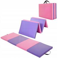 Sulankstomas gimnastikos kilimėlis 180 x 90 x 5 cm, neslystantis