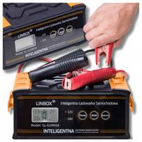 Automobilinis akumuliatorių įkroviklis 24V/12V, 25A, AGM, START-STOP, automatinis