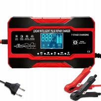 Automatinis akumuliatoriaus įkroviklis su remonto funkcija, 12V/24V, 10A