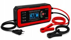 Automatinis sunkvežimių akumuliatoriaus įkroviklis 12V/24V 10A su remonto funkcija