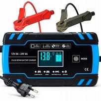 Automobilinis akumuliatoriaus pakrovėjas 12V/24V 8A su remonto funkcija