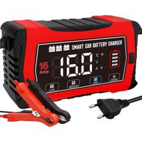 Automobilio akumuliatoriaus įkroviklis HTRC, 16A, 6V/12V/24V, su remonto funkcija