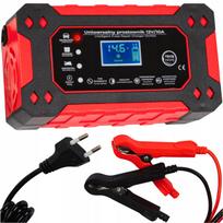 Akumuliatoriaus įkroviklis su LCD, 12V 10A, automatinis, remonto funkcija