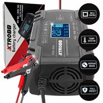 Mikroprocesorinis automatinis akumuliatoriaus įkroviklis su remonto funkcija, 12V/24V, 8A