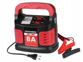 Įtampos lygintuvas 12V/24V 8A su integruota 12V lizdu