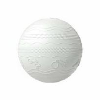 Gimnastikos kamuolys, sustiprintas, 55 cm, baltas