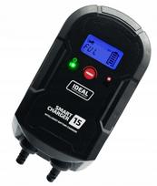 Akumuliatoriaus įkroviklis IDEAL SMART CHARGER 15 LCD, 12/24V, 15A, 230V